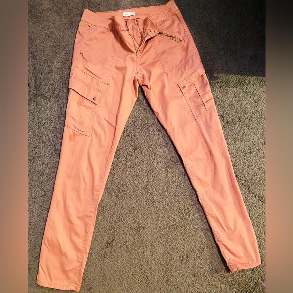 Peach Summer Capris, 13